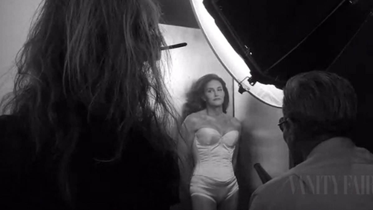 Photo Shoot med Caitlyn Jenner för Vanity Fair